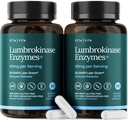 Έντονη Lumbrokinase Συμπλήρωμα (120 Servings) 40mg/Serving (Max Activity - 800.000 Units) - Lumbrokinase Enzymes Κάψουλες για την ενεργειακή υποστήριξη, την πέψη, τη γνώση & την υγεία των ούλων - Παρόμοια με Nattokinase
