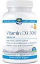 Nordic Naturals Pro Vitamin D3 5000, Orange - 120 Mini Soft Gels - 5000 IU Vitamin D3 - Sağlıklı Bones, Mood & Immune System Function - Non-GMO - 120 Hizmet
