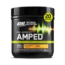 Optimum Nutrition Amped Pre-Workout, with Citrulline, Beta-Alanine, Nootropics and 300mg of Caffeine for Energy, Citrus Mango, 20 Servings (Packaging May Vary)