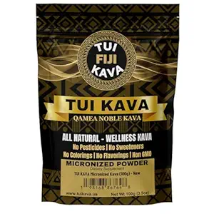 MICRONIZED Noble Kava Root Powder – 100g (3.5oz) Trial Size 