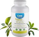 Ένα Planet Nutrition Nano EGCG 250 mg κάψουλες Veggie (120 σερβιρίσματα), Καθαρό Πράσινο Εκχύλισμα Τσάι, Μέγιστη Αντιοξειδωτική Απορρόφηση για Κυτταρική Προστασία, Μη ΓΤΟ, Vegan, Χωρίς Γλουτένη