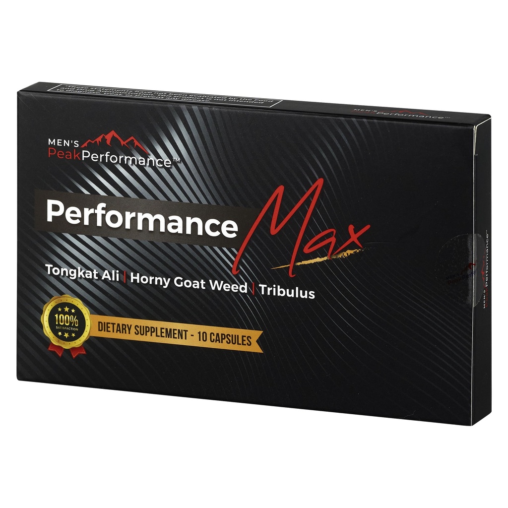 Masculinity Maximiser Supplement for Men – Energy, Endurance & Stamina Support for Improved Performance with Horny Goat Weed, Ashwagandha, Tongkat Ali & Maca – 10 Capsules