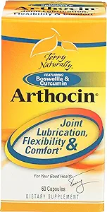 Terry Arthocin - Boswellia Serrata Capsules with Devil's Claw & Curcumin - Ortak ve Spine Health'i desteklemek için Supplement - Herbal Supplement Aids Comfort & Abxia - 60 Capsules
