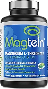 Cognition, Focus, Memory, Sleep Quality ve Beyin Sağlığını Küçük Caps ile Geliştirmek için Magtein Magnezyum L-Threonate