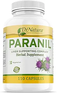 DrNatura Paranil® Liver & Colon Cleanse - 17 Βότανο Σύμπλεγμα με Γαϊδουράγκαθο Γάλα για Αποτοξίνωση, 110 Καψάκια Χορτοφαγικής