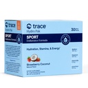 Trace Minerals Hydro Pak Sport – Electrolyte Powder Drink Mix - Supports Hydration, Stamina, Energy, and Endurance – Electrolytes, Vitamin B12, 70 Strawberry Coconut – 30 Servings
