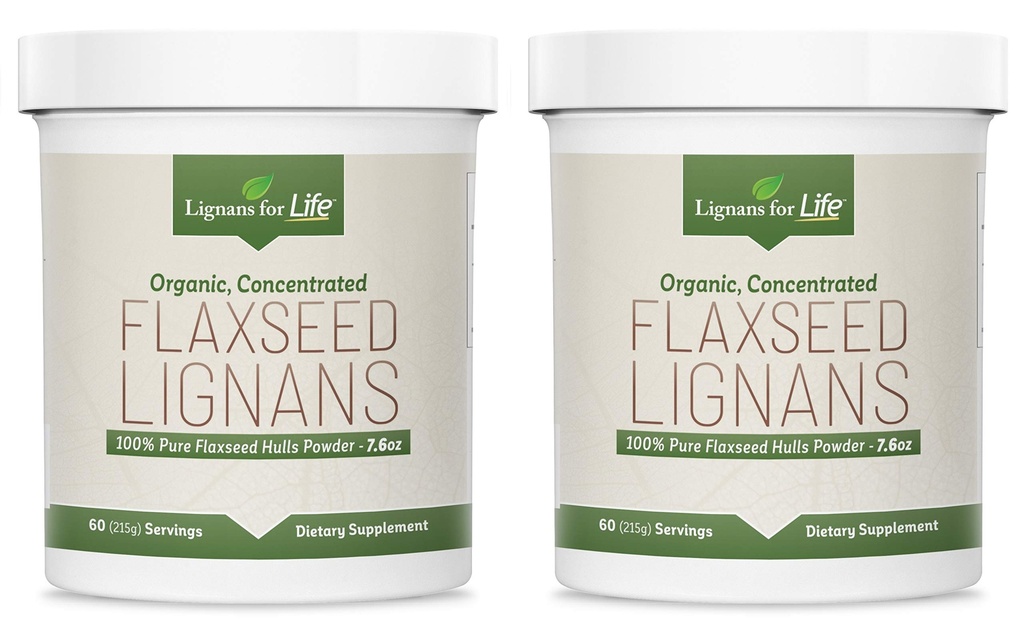 Hayat için Lignans - Doğal Bulk Ground Flaxseed Toz - Omega 3 & 6 Fatty Asits Yüksek Fiber Antioksitleri doldurdu - Sağlıklı Kalp ve Saç, Sağlıklı Immune Sistemi - 60 Sayfaya 80 mg hizmet