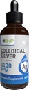 Colloidal Silver Liquid 1100 ppm | Ekstra Kuvvetli Gümüş Sıvı Tamam | 4 oz Amber Glass Şişe