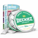 Deckiez Energy Pouches, 5 Cans (100 Pouches), Sugar Free Caffeine Supplement, Coffee Pouches & Energy Drink Alternative, 50mg Caffeine Pouches, 5 Pack Variety Flavors