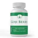 PURE ORIGINAL INGREDIENTS Goji Berry Capsules (100 Capsules) Always Pure, No Additives or Fillers, Lab Verified