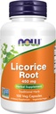 Şimdi Tamamlar, Licorice Root (Glycyrrhiza glabra) 450 mg, Herbal Supplement, 100 Veg Capsules