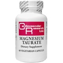 Cardiovascular Research Magnesium Taurate 125 mg New Tamper Resistant Store and Ship Packaging 60 Count
