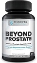 Empower Health Beyond Prostate Supplement – Prostate Health Support with Saw Palmetto, çinko, Red Raspberry ve Sting Nettle – Urinary and Prostate Wellness Complex – 60 Capsules