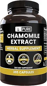 Pure Original Materialss Chamomile Extract, (100 Capsules) Her zaman Pure, No Wordss Or Fillers, Lab Onaylandı