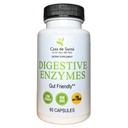 Casa de Sante FODMAP Digestive Enzymes, No High Inulin, Keto Carnivore Intolerance Support, 18 Multi Enzyme Amylase Bromelain Lipase Lactase Protease Papain Alpha galactosidase, More - No GMO
