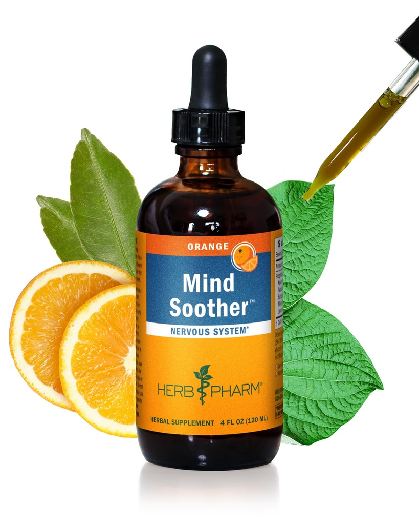 Herbm Ferisi Anksiyete Soother Liquid Herbal Formula, Mild ve Occasional Anksiyete Desteği * - 4 Ounce