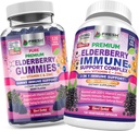 FRESH HEALTHCARE Gummys Elderberry and Elderberry Immune Support Complex