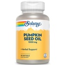 SOLARAY Pumpkin Seed Oil 1000 mg - Source of Omega 6 and Omega 9 Essential Fatty Acids and Plant Sterols - Pressed from Pumpkin Seeds - Lab Verified, 60-Day Guarantee, 90 Servings, 90 Softgels