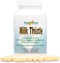 İyi Devlet - Süt Butle Ekstraksiyon - (500 mg) (8% silymarin) (120 veggie kapsüller)