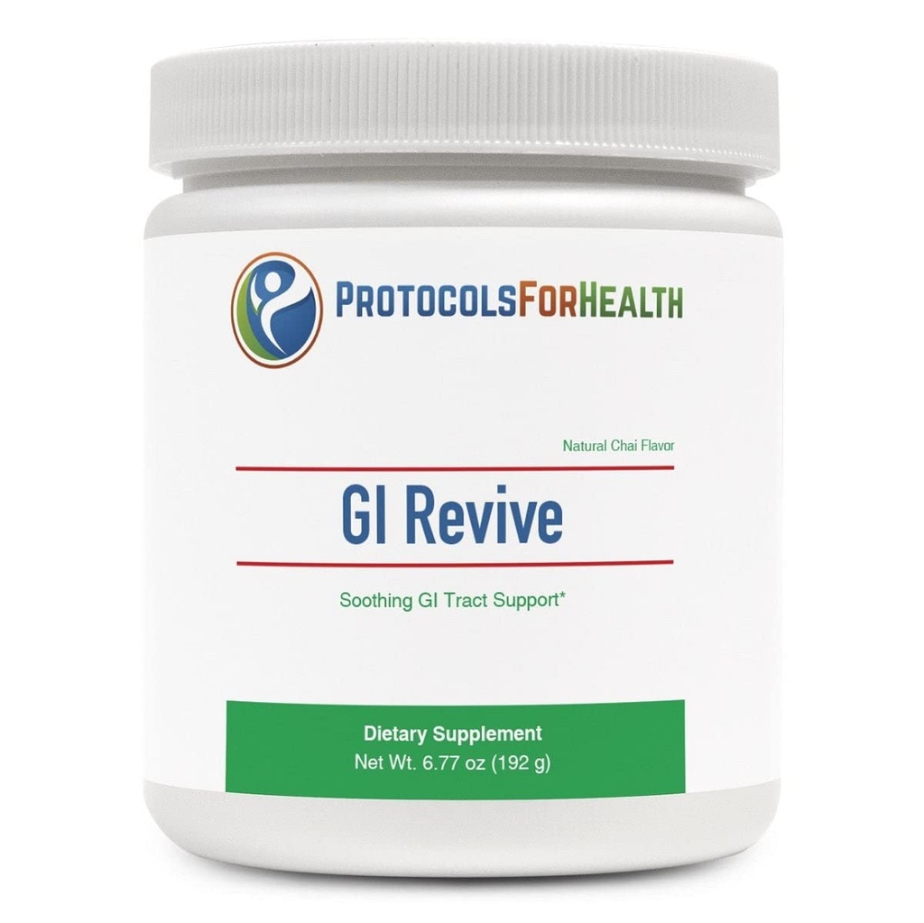 GI Revive Powder aDietary Supplement - Soothing GI Tract Support, 14 Servings