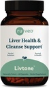 Lilved LivTone - Liver Care, Liver Support Supplement for Women & Men with Amla, Andrographis & Picrorhiza, Pills with Organic Herbs for Natural Detox - 90 Capsules (1 Count)