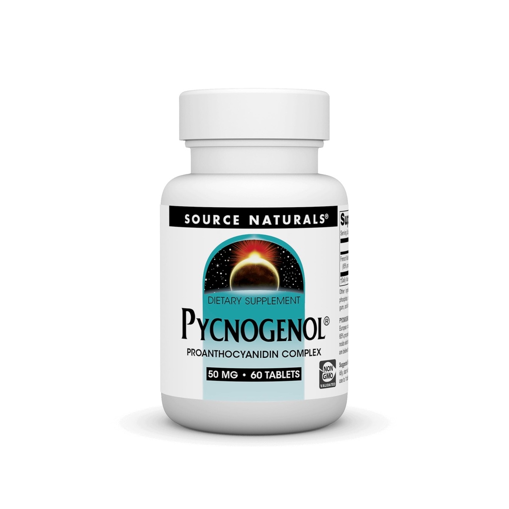 Source Naturals Pycnogenol 50 mg Proanthocyanidin Complex - 60 δισκία
