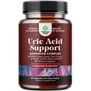 Green Coffee Bean Uric Acid Cleanse & Detox - Green Coffee Beans with Turmeric, Tart Cherry & Celery Seed for Yetişkinler - Daily Uric Acid Flush for Commons Support & Kidney Cleanser - 60 Ct
