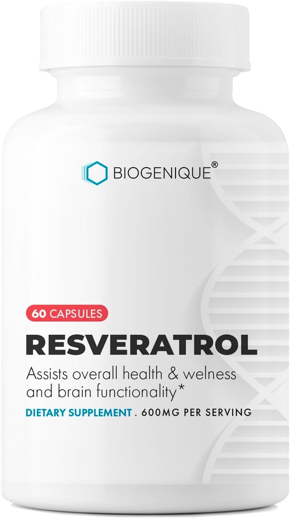 Proveratrol 600 mg Potent Antioksis & Trans-Resveratrolünü Polygonum Root Extract'tan Çıkarır, Anti-Aging & Cardiovascular Destek, 60 Capsules - ABD'de Made, Vegan, Non-GMO, Gluten Free