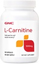 GNC L Carnitine 500mg Supplement, Supports Muscle Recovery, 120 Servings