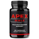 Apex Male Capsules, Official ApexMale Pills to Support Muscle Mass, All-Natural Nutritional Formula for Men, Supports Energy, Endurance and Performance, Apex Male Pastillas Review (60 Capsules)