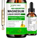 Liquid Supplement, Organik 5-in-1 Kompleksi Drops , Glycinate, Taurate, Hoffman, Malate, Citrate w/L-Theanine, Ashwagandha for Cortisol, Sleep*, Stres, Kas, Kas, Kas, Kas, Kas,