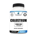 American Standard Supplements Colostrum Capsules - 1000 mg Per Service, 60 Capsules, USA Sourced Cow Colostrum, Standardized to 25% Immunoglobulins (IgG)