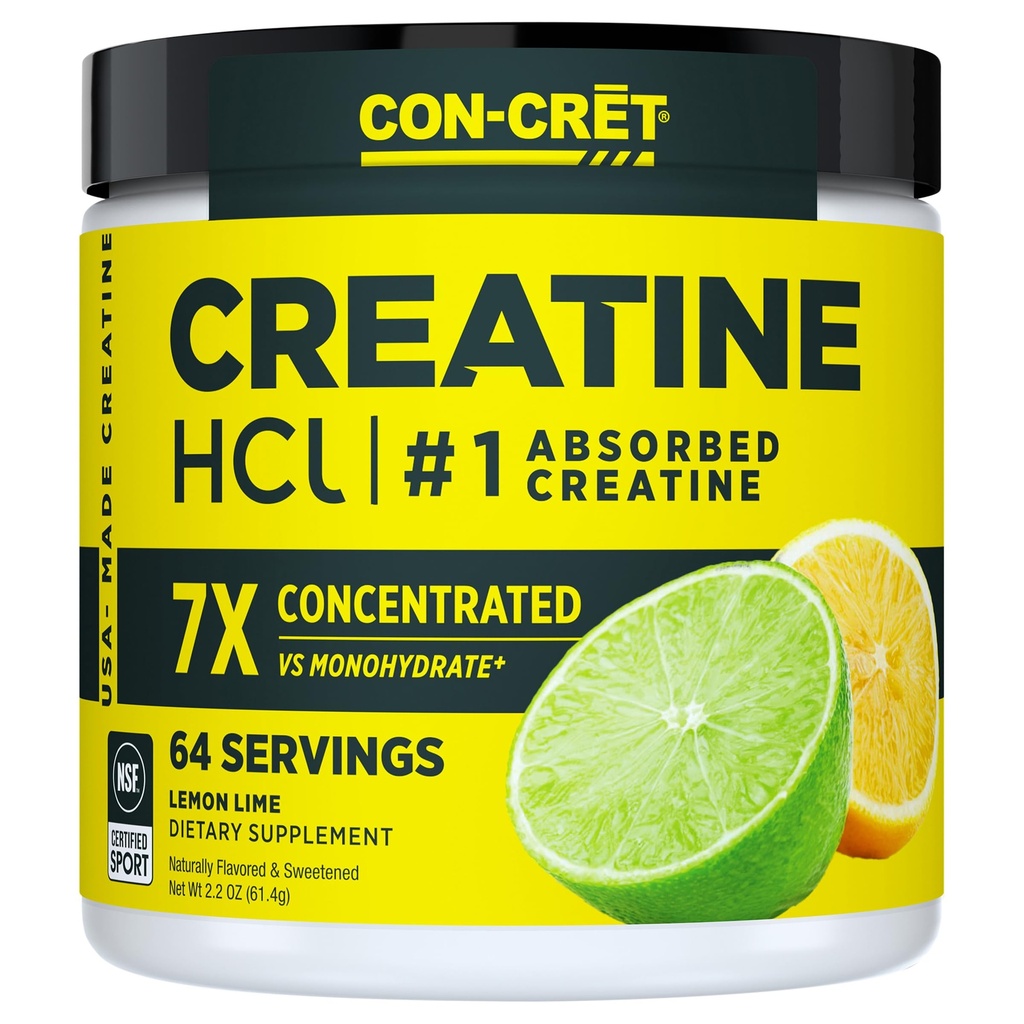 CON-CRET Creatine HCl Powder 