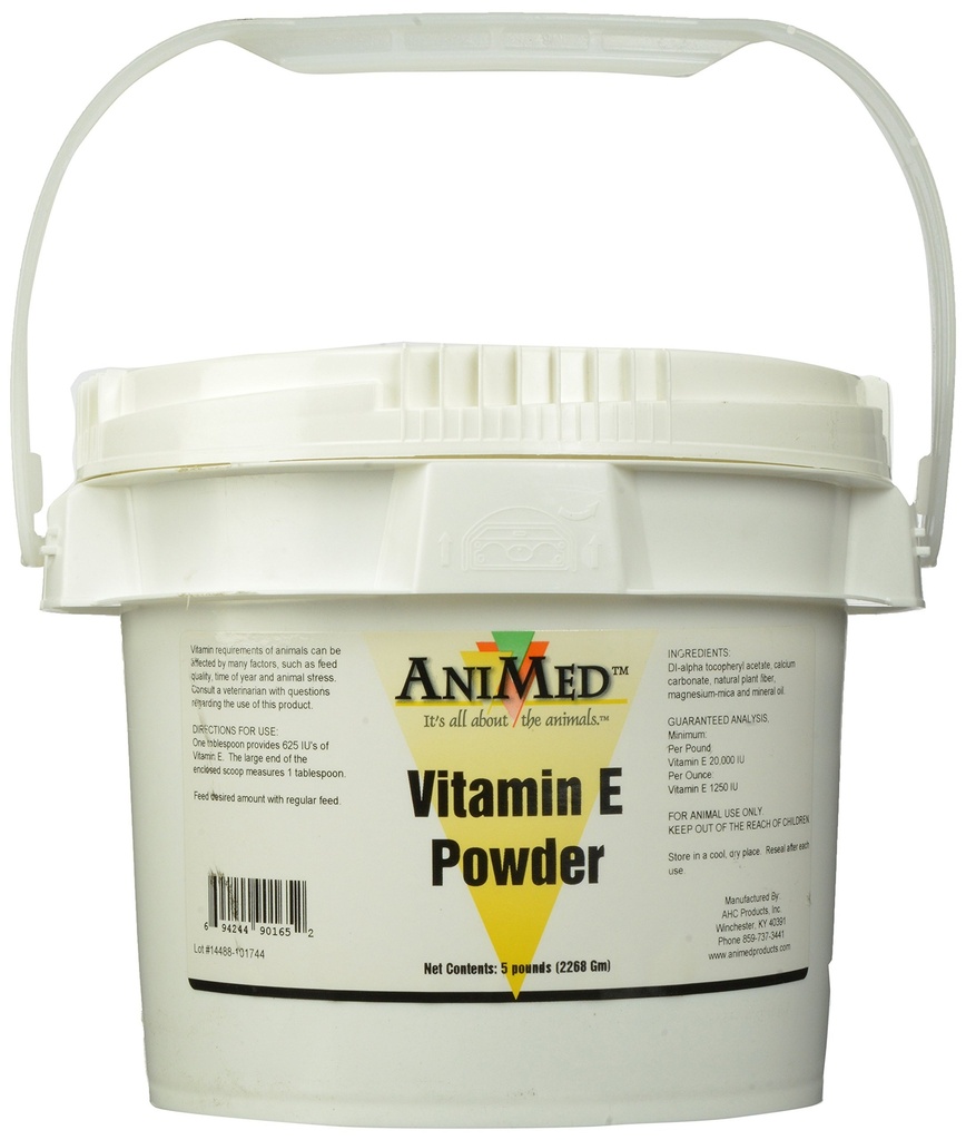 AniMed Vitamin E Toz 5# 1250 IU/OZ