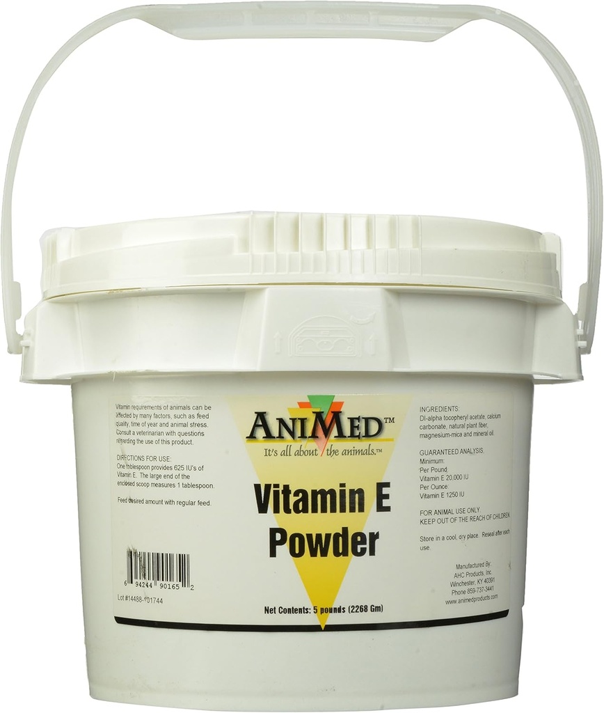 AniMed Vitamin E Toz 5# 1250 IU/OZ