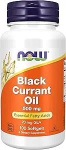 Şimdi Gıdalar, Black Currant Oil, 500 mg, 100 Softgels