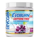 Evogen Evoburn Caffeine Free- Thermogenic Fat Burner for Men & Women | Energy & Focus | Advanced Metabolism Booster Fat Burner Formula with MitoBurn & Caffeine | Grape Blast | 30 Servings