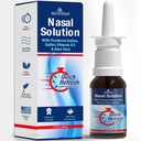NOVEHA Nasal Spray - 1% Povidone-Iodine Spray, βιταμίνη D3, Aloe-Vera - Nasal Cleanser (30mL)