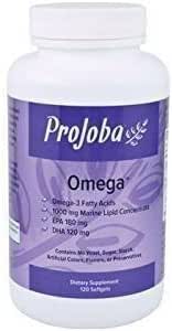 Omega 3 EFA'nın EPA & DHA Essential Fatty asitleri - 120 Capsules - 2 Pack