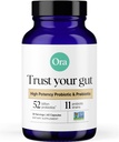 Organic Probiotics Ora με τα Πρεβιοτικά - 52 Δισεκατομμύρια CFU 11 Κλινικά Σπουδασμένα Στελέχη για την Επιπεφυκτική Υγεία, Εμπιστευτείτε την Ουρία σας, Χωρίς Γλουτένη, 60 Κάψουλες