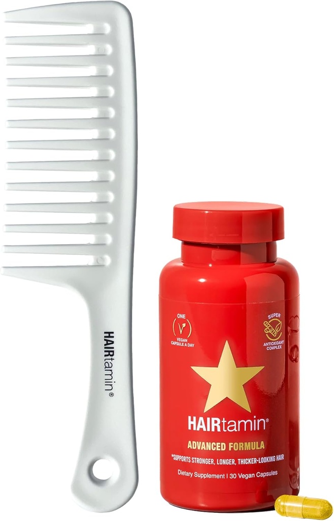 Saçtamin Gelişmiş Vegan Biotin Supplement Pack | Saç, Skin & Nail Vitaminleri Büyümeyi veKalbiyi Geliştirmeyi Teşvik Etmek için Centilmeli Birle