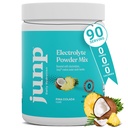 JUNP Electrolytes Toz No Sugar No Carbs – Pina Colada Coconut Pineapple Keto Electrolyte Drink Mix - Pyum & Salt Hydration Toz Elektrolytes - Zero Calorie Sugar Free Electrolyte Toz 90ct