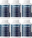 KORREXIKO Marine Collagen Supplement Pills - 1800 mg Hydrolyzed Collagen,, eklenmiş Hyaluronik asit, C & Minerals - Saç için, Skin & Nails - 720 Capsules 6 Ay Supply