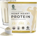 USDA Organik Hemp Protein Tozu Kadınlar ve Erkekler için - Unflavored Pure Natural protein Toz Organik - Bitki bazlı Toz, Vegan, Gluten Free, Keto - Hemp Seed Toz Cold-Pressed (2lbs)