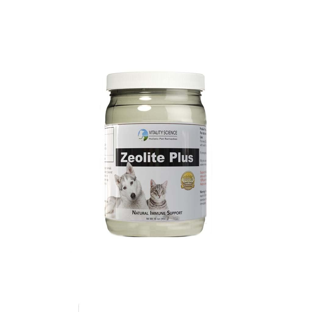 Vitality Science Zeolite Plus for Dogs | Immune Support | Balances pH | Supports Energy Processes (450gms)