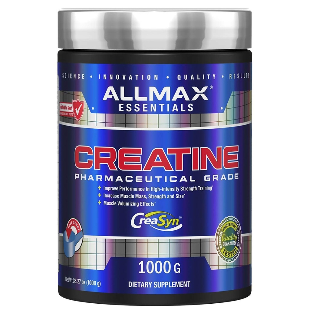 ALLMAX Beslenme Kreatine Monohidrat Toz, 1000g