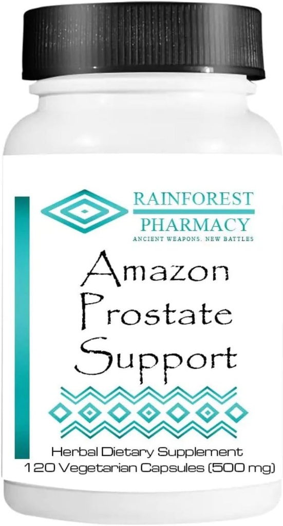 Υποστήριξη Prostate 120 Χορτοφαγικές κάψουλες - Συμπληρώματα Prostate για τους άνδρες με Stinging Nattle Root & 9 Βοτανικές Rainforest
