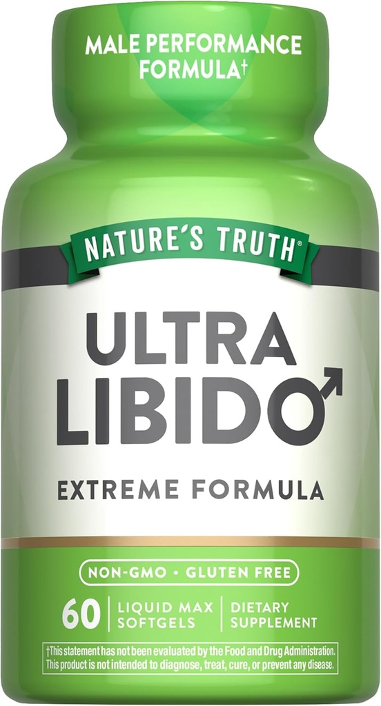 Nature's Truth Libido Supplement for Men 