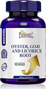 Oyster, Goji & Licorice Root Complex, GMP, Natural Product Assn Sertifikalı, ABD'de Yapılan 60 Capsules
