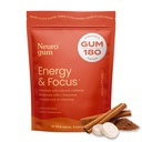 NeuroGum Energy & Focus Gum (Cinnamon, 180 Pieces) | 40mg Natural Caffeine + L-Theanine + Vitamin B12 & B6 + Xylitol | Sugar Free Nootropic Cognitive Brain Performance Supplement